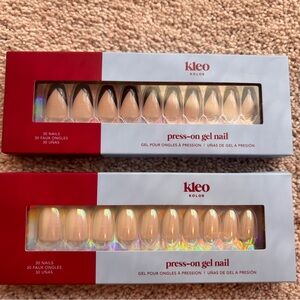 Kleo Kolor Press-On Gel Nails and Gel Strips